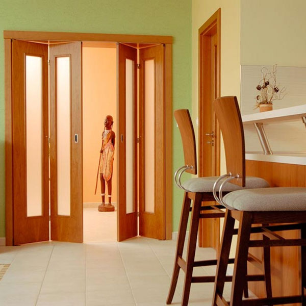 двери на кухню раздвижные гармошка Петропавловск